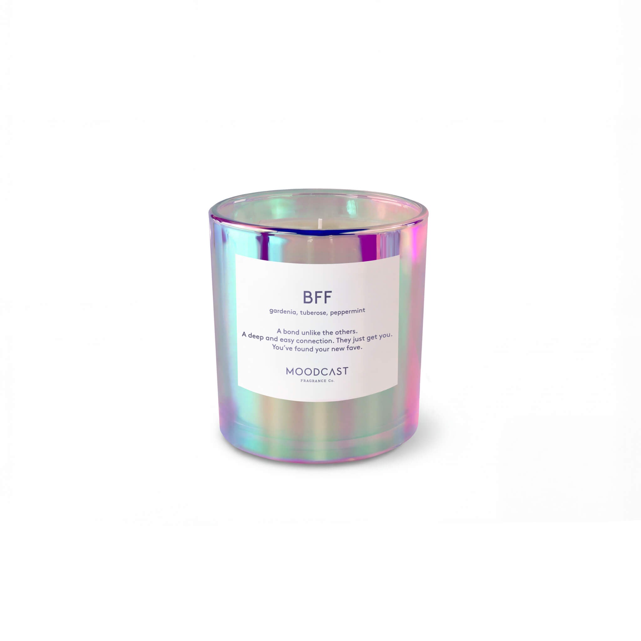 BFF | Iridescent Candle – Moodcast Fragrance Co.