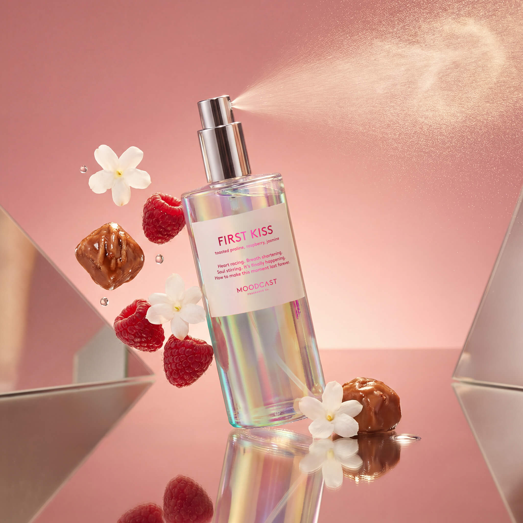 First Kiss | Iridescent Room & Linen Spray – Moodcast Fragrance Co.