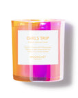 Girls Trip - Vibes Collection (Iridescent) - 8oz/227g Coconut Wax Blend Glass Jar Candle - Key Notes: Rhubarb, Cassis Bud, Lemon