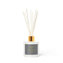 Sinner - Persona Collection (White & Gold) - 3.4fl oz/100ml Glass Reed Diffuser - Key Notes: Smoke, Leather, Vetiver