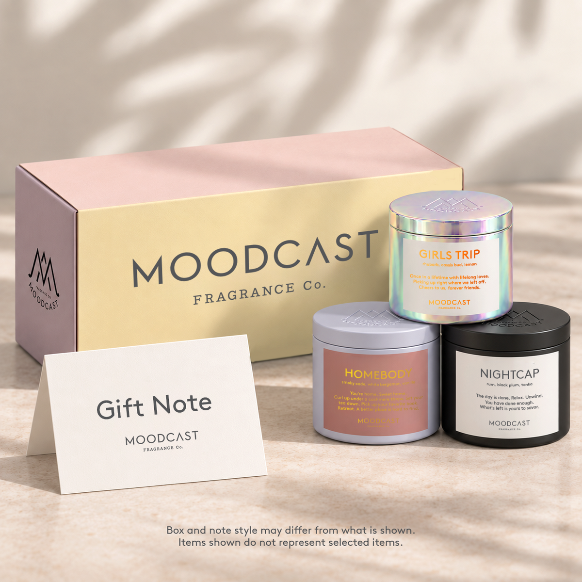 Candle + Gift Note