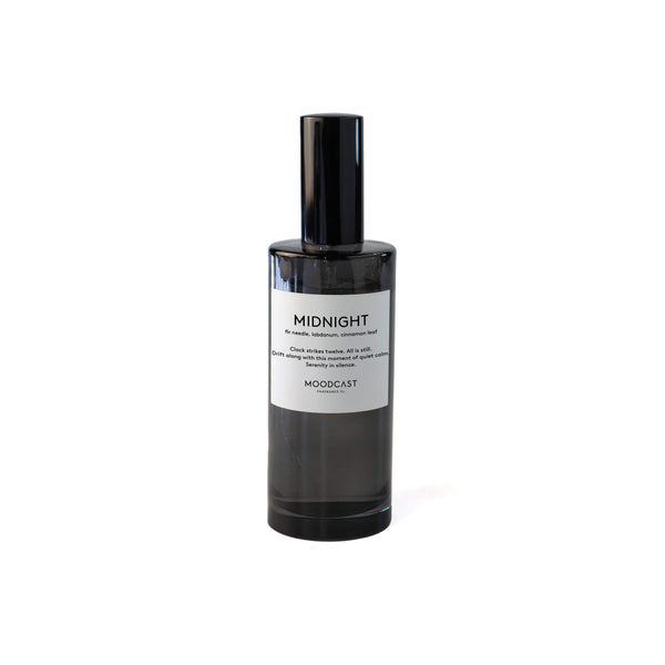Midnight | Black & White Room & Linen Spray – Moodcast Fragrance Co.