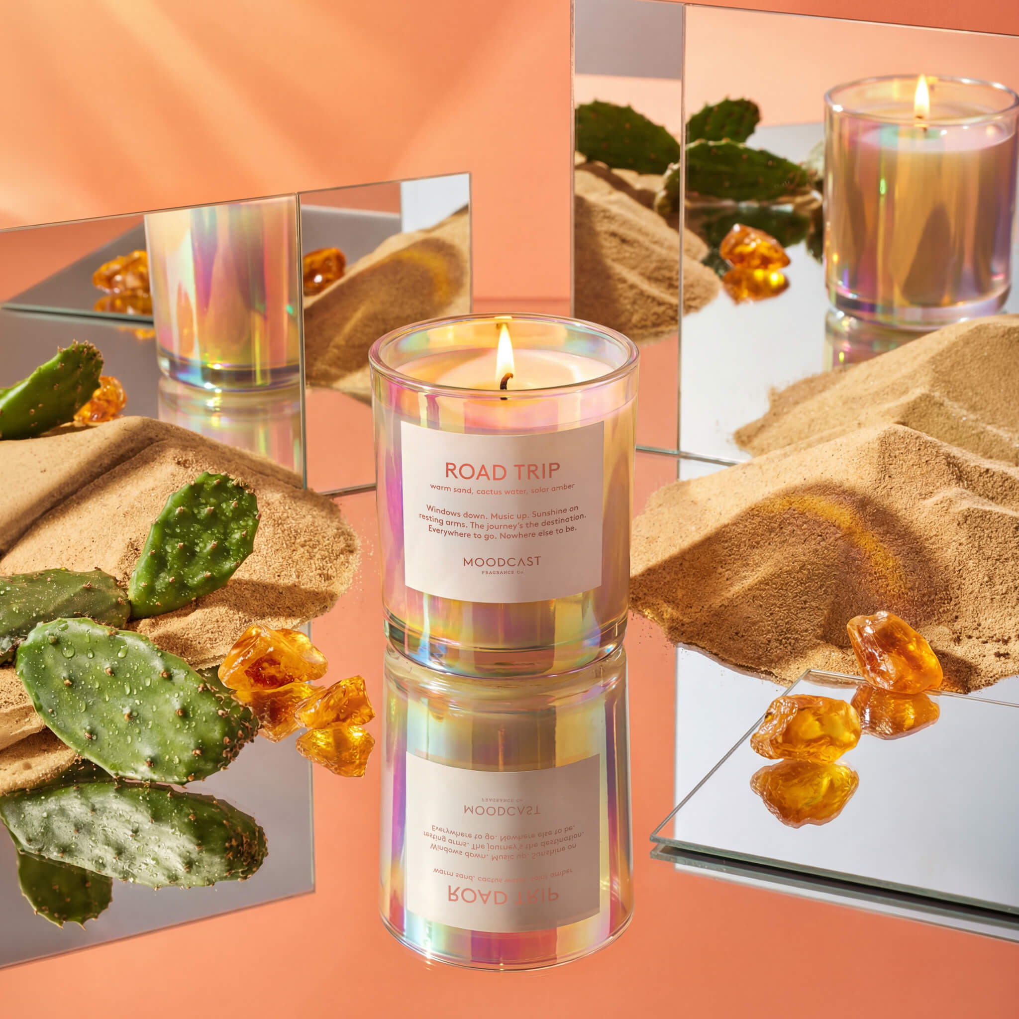 Road Trip | Iridescent Candle – Moodcast Fragrance Co.