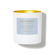 Daydreamer - Persona Collection (White & Gold) - 8oz/227g Coconut Wax Blend Glass Jar Candle - Key Notes: Neroli Flower, White Tea, Driftwood